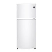 Lg Top Mount Refrigerator, Smart Inverter, 438l, White