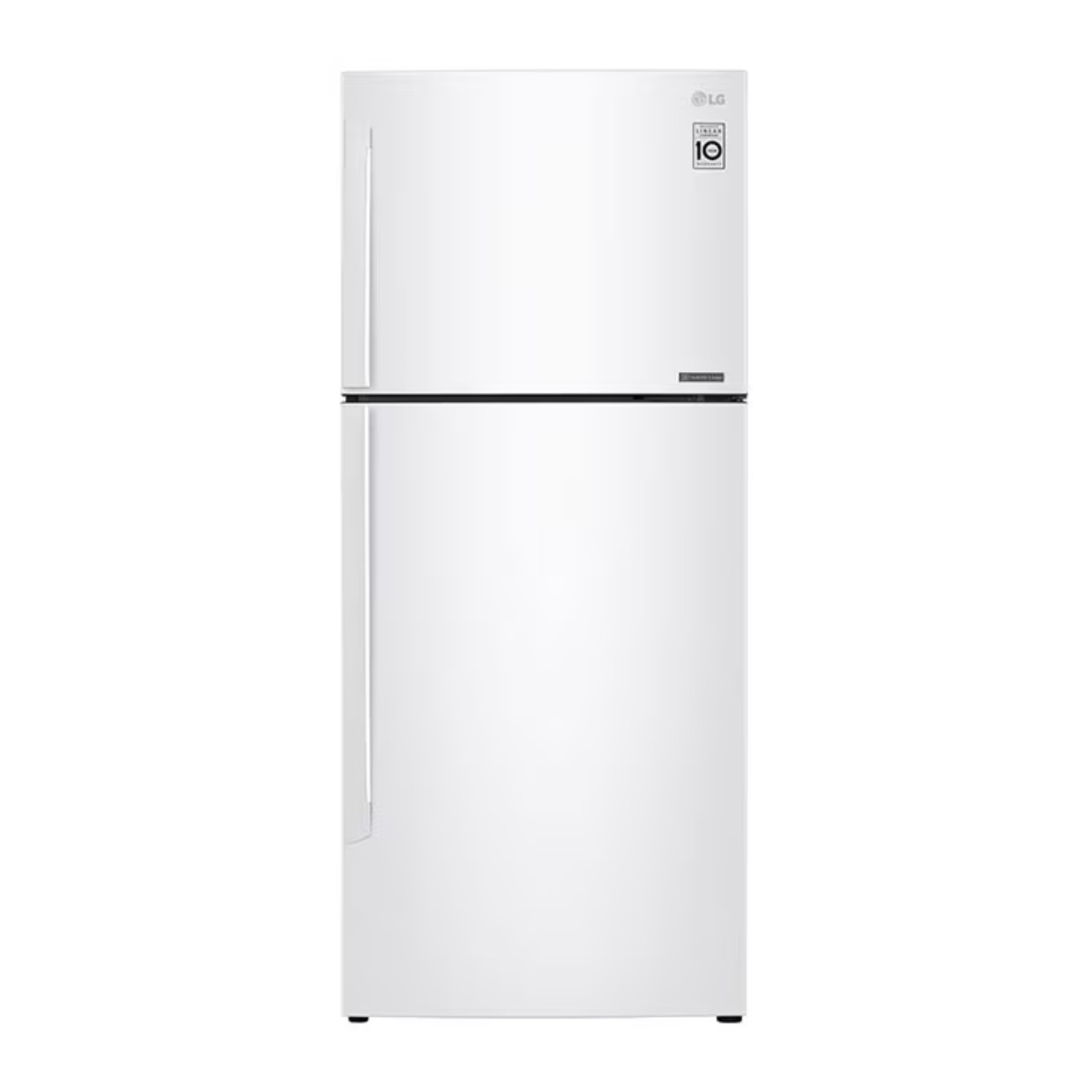 Lg Top Mount Refrigerator, Smart Inverter, 438l, White